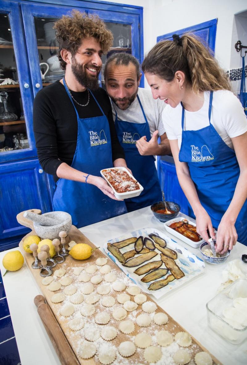 Capri's Pasta Cooking School Experience